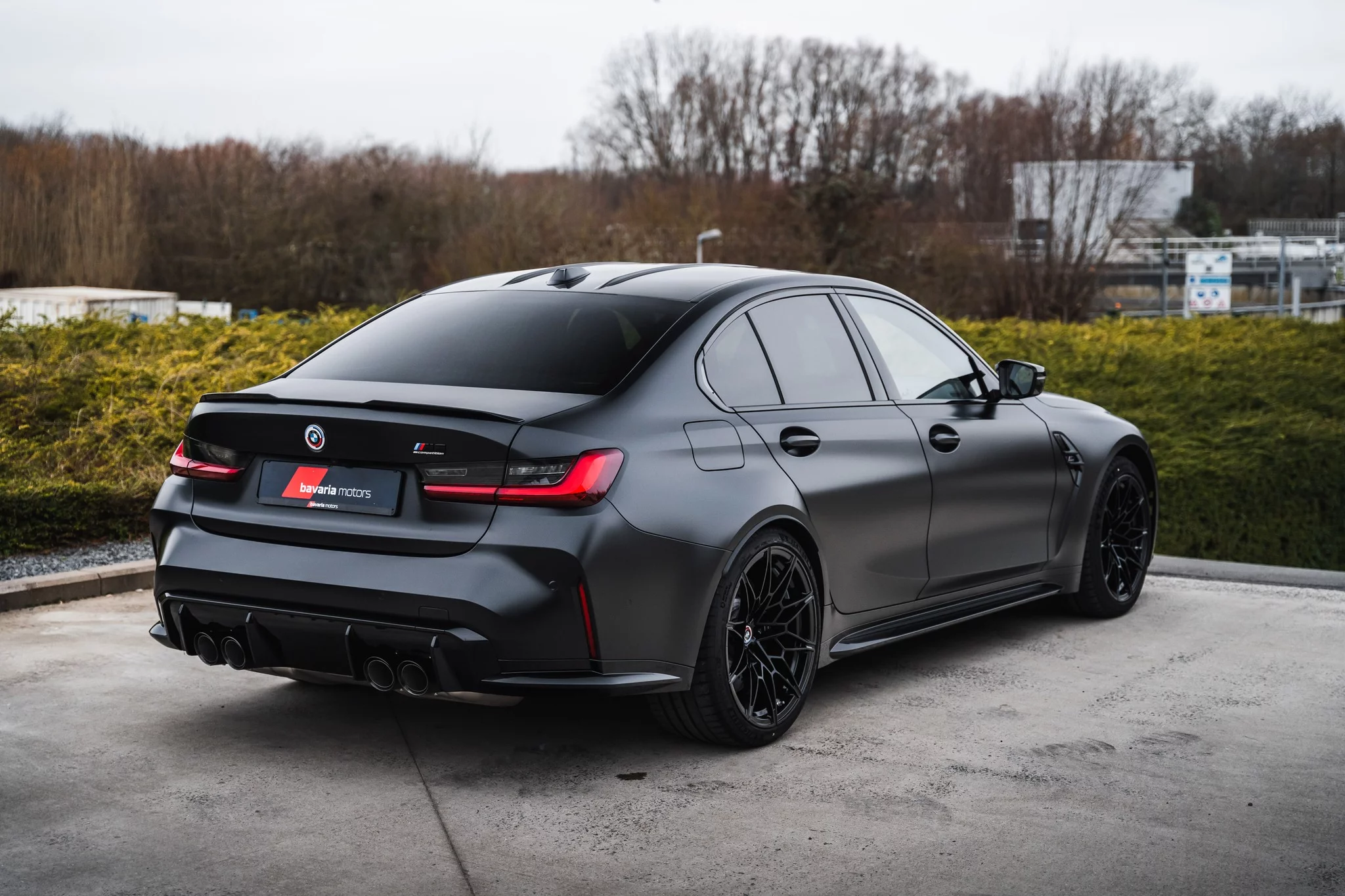 Frozen Black BMW M3