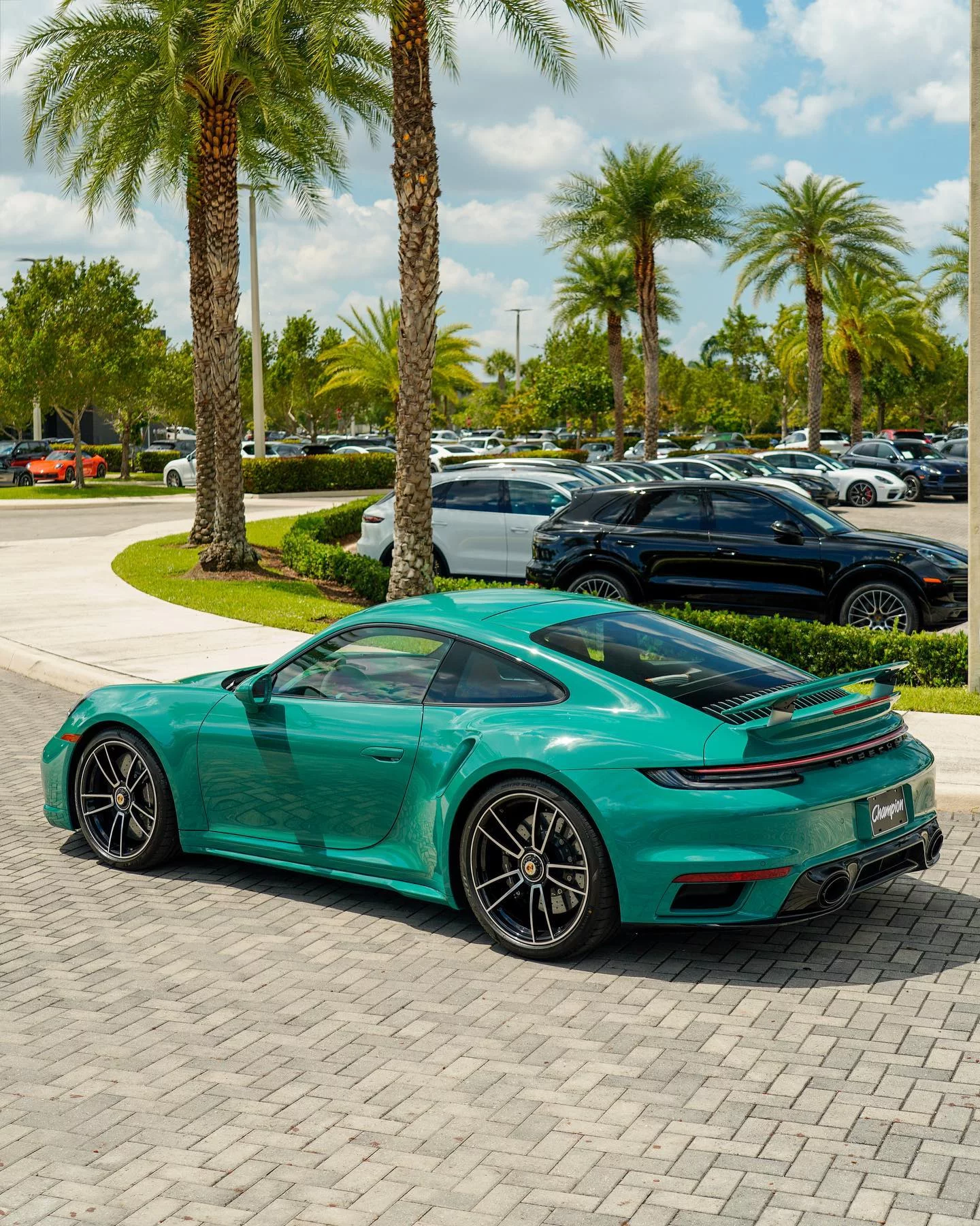 Smyrna Green Porsche 911 Turbo