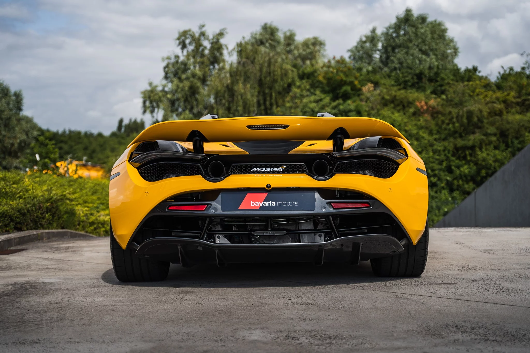 Volcano Yellow McLaren 720S