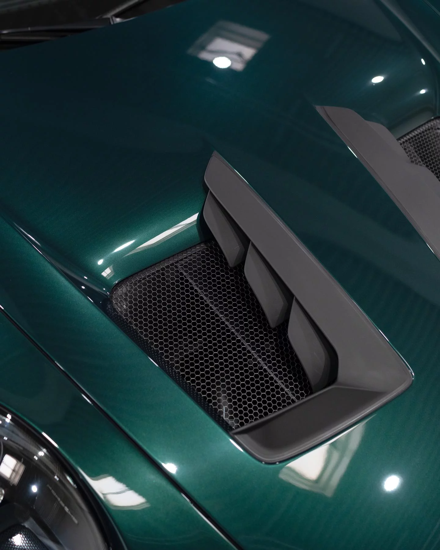 Jet Green Metallic Porsche 911 GT3 RS