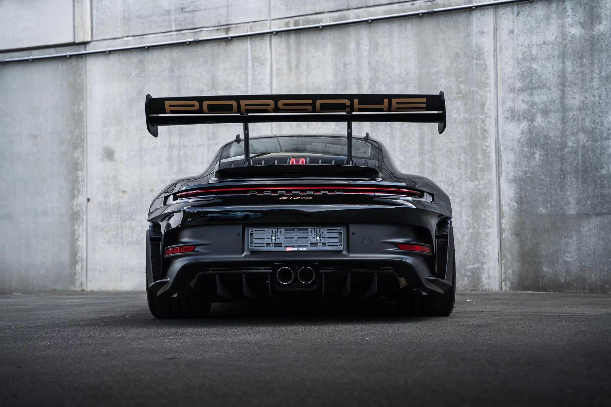 Black Porsche 911 GT3 RS