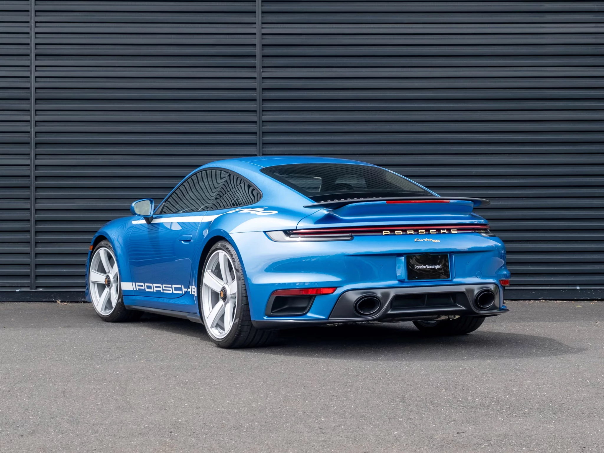 South Sea Blue Porsche 911 Turbo