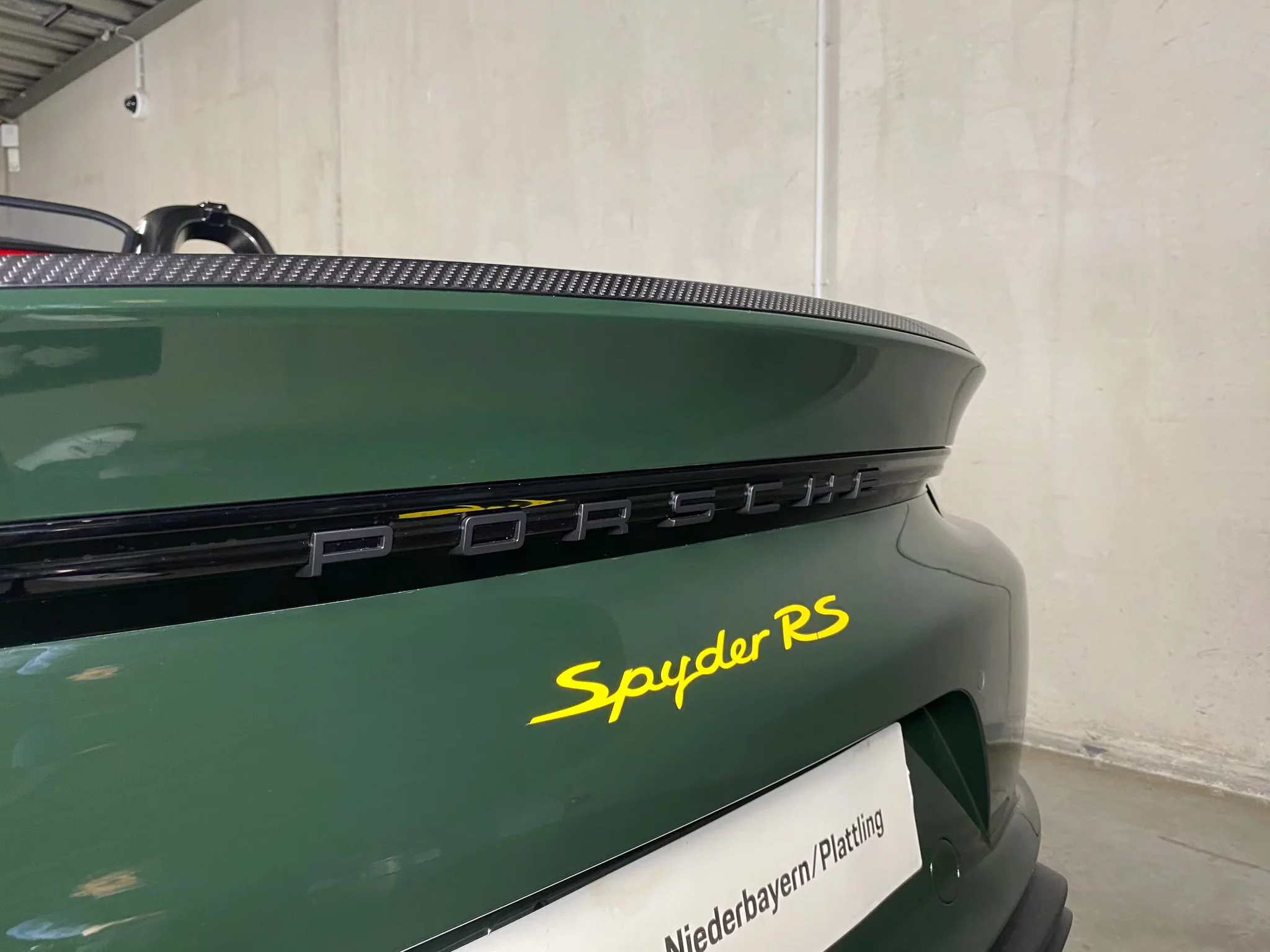 Brewster Green Porsche 718 Spyder RS