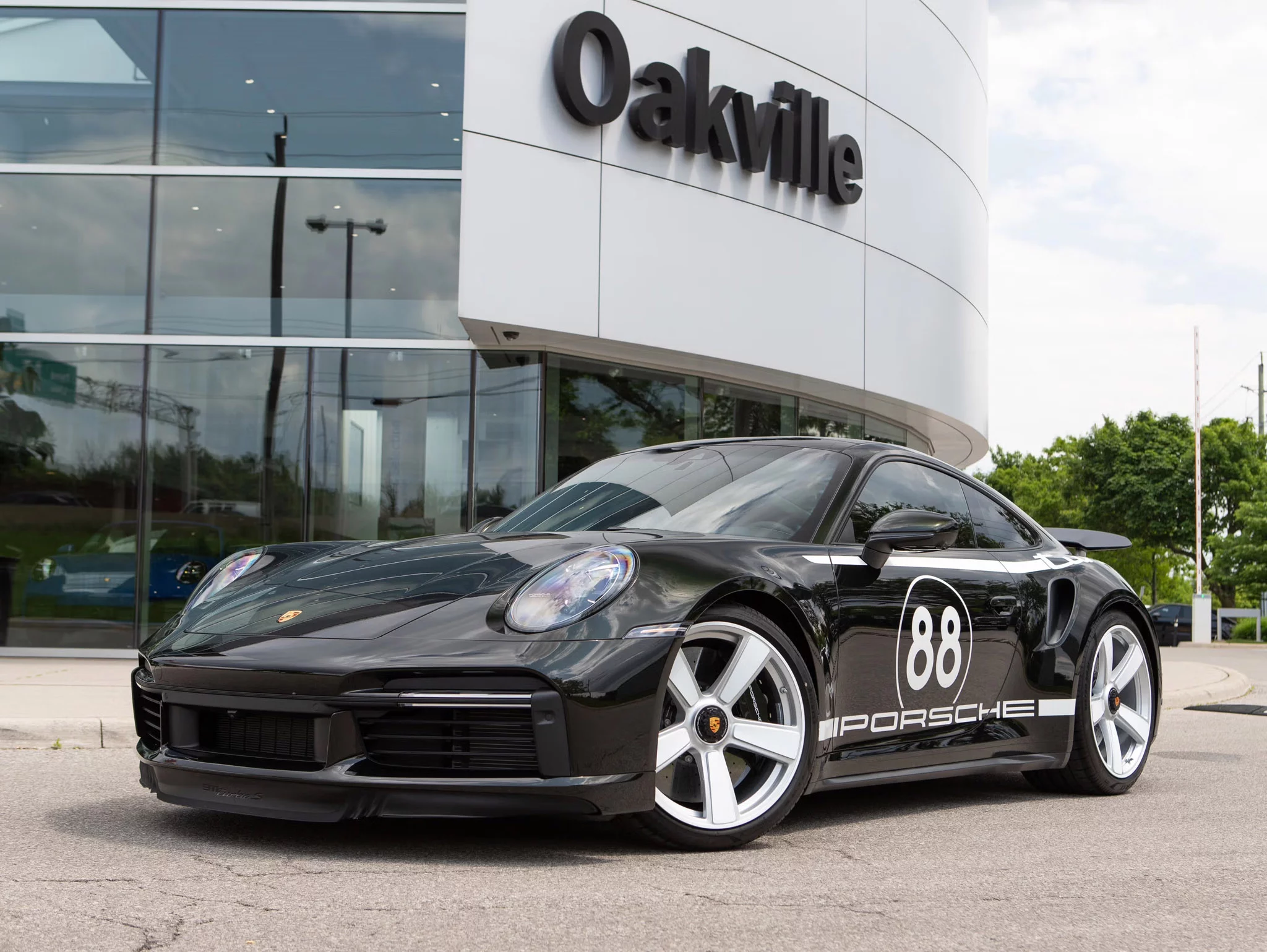 Dark Olive Metallic Porsche 911 Turbo