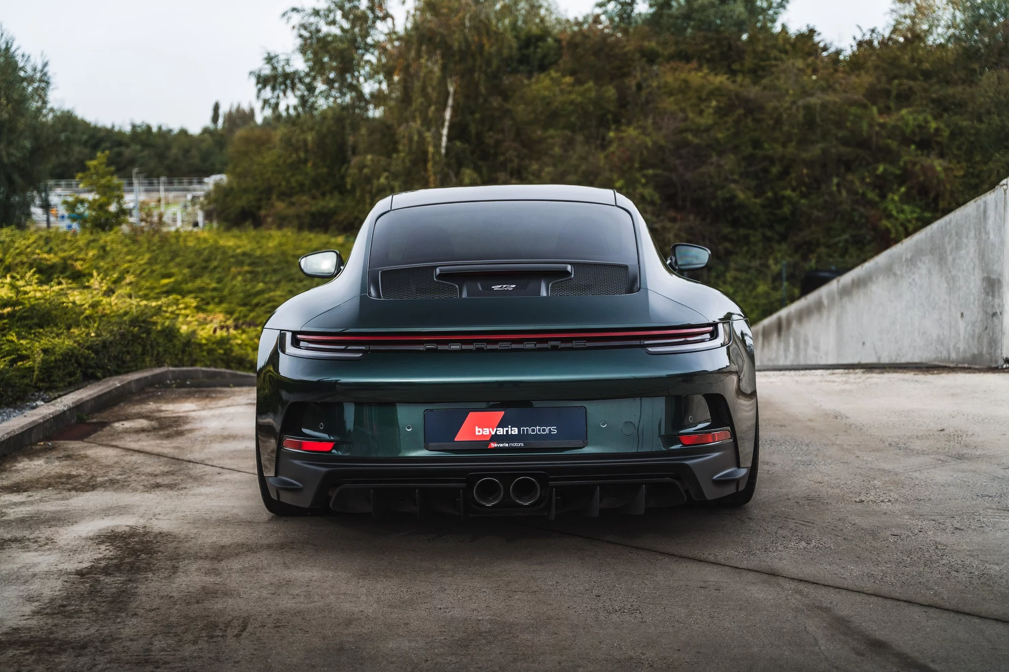 Forest Green Metallic Porsche 911 GT3