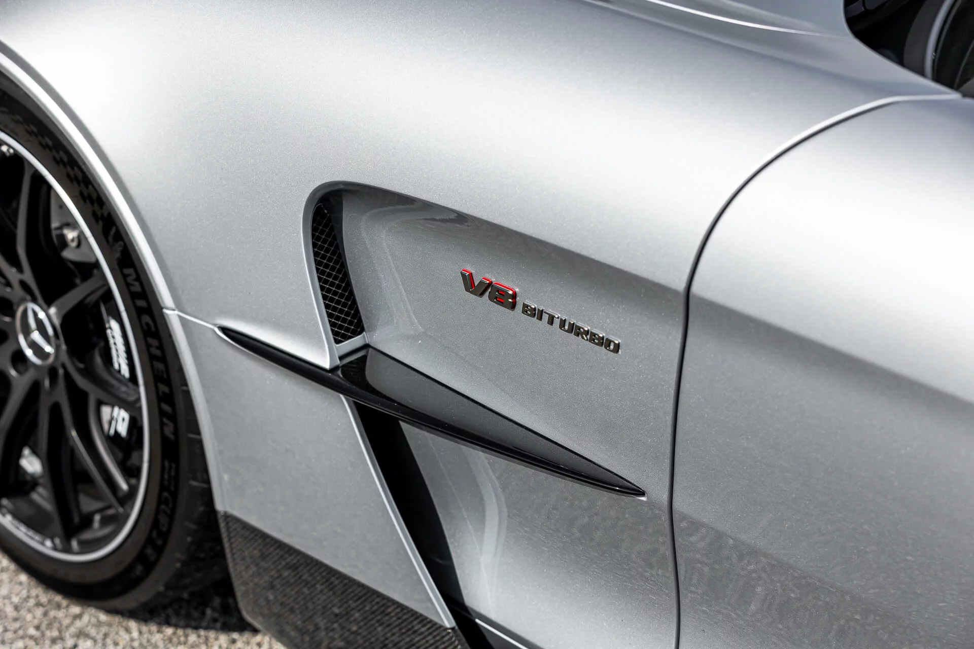 Cirrus Silver Mercedes-AMG GT