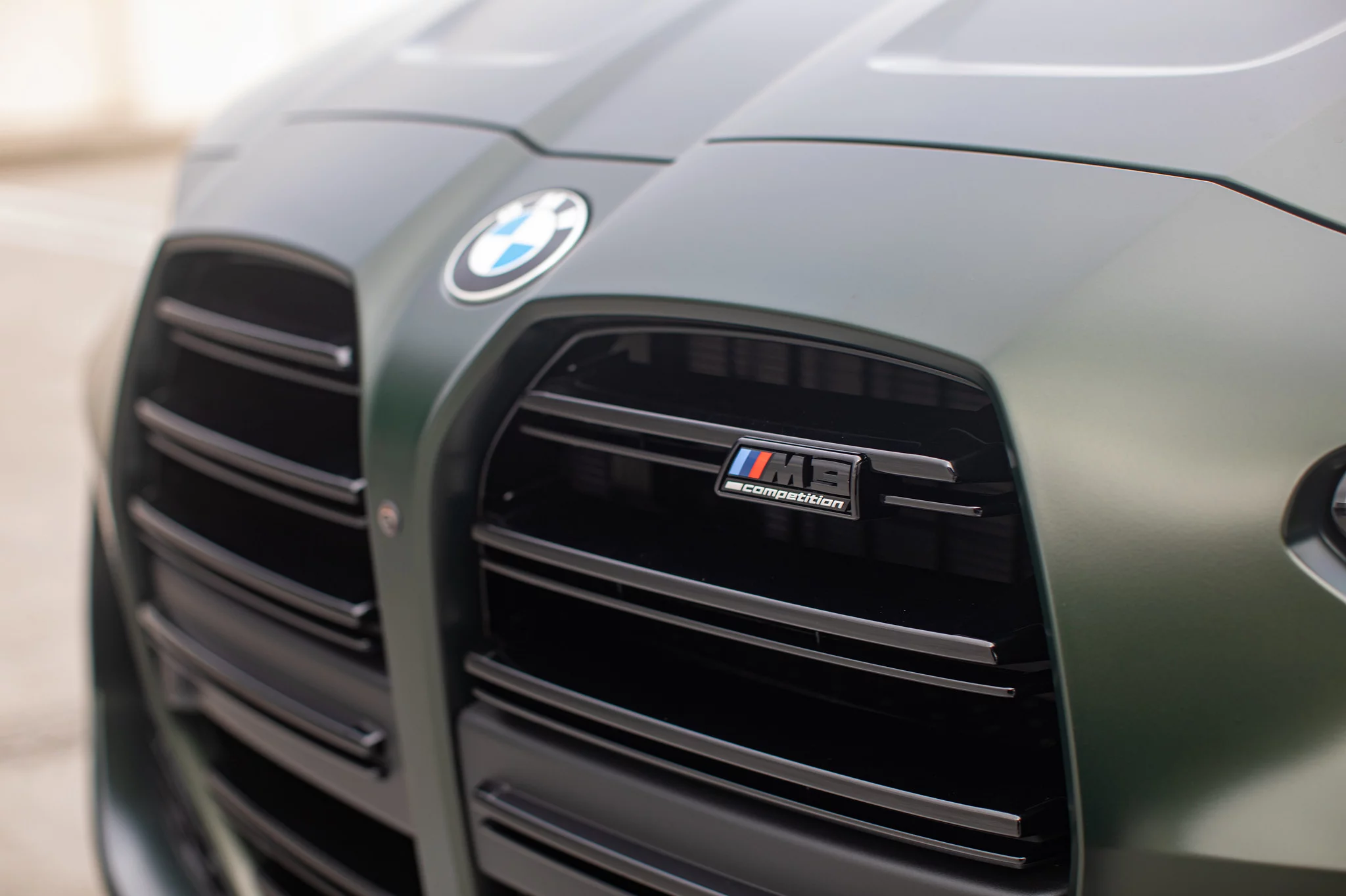 Frozen Deep Green BMW M3
