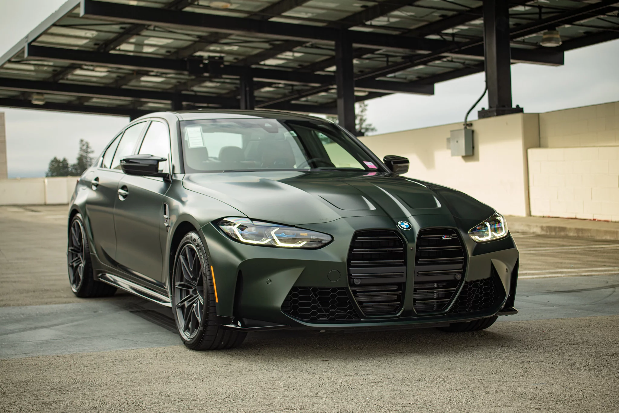 Frozen Deep Green BMW M3
