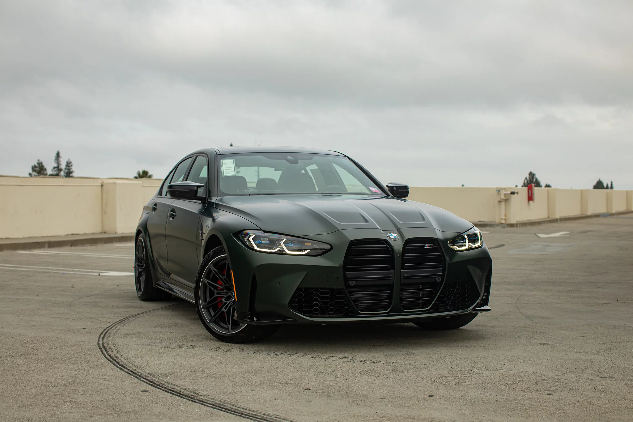 Frozen Deep Green BMW M3
