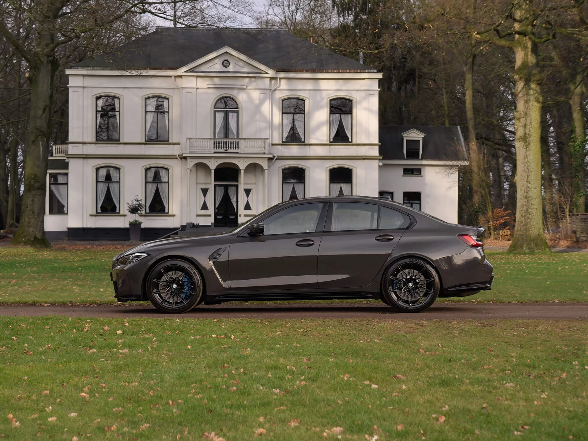 Grey Black BMW M3