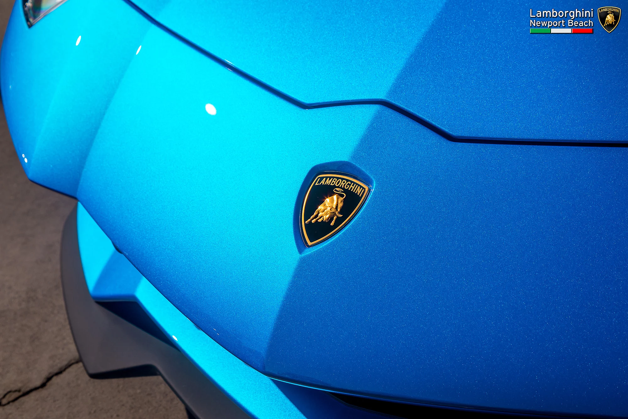 Blu Nethuns Lamborghini Aventador