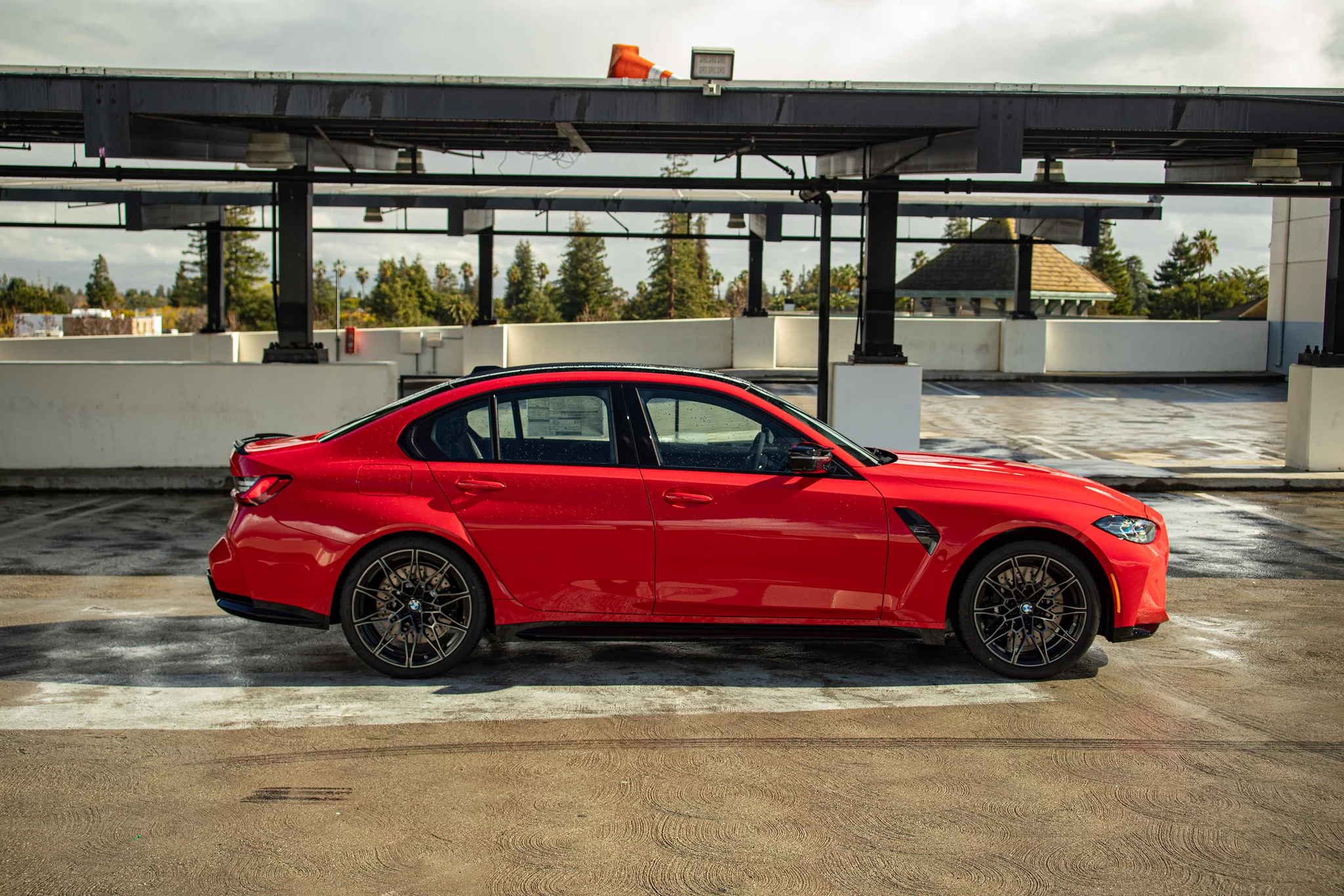 Cinnabar BMW M3