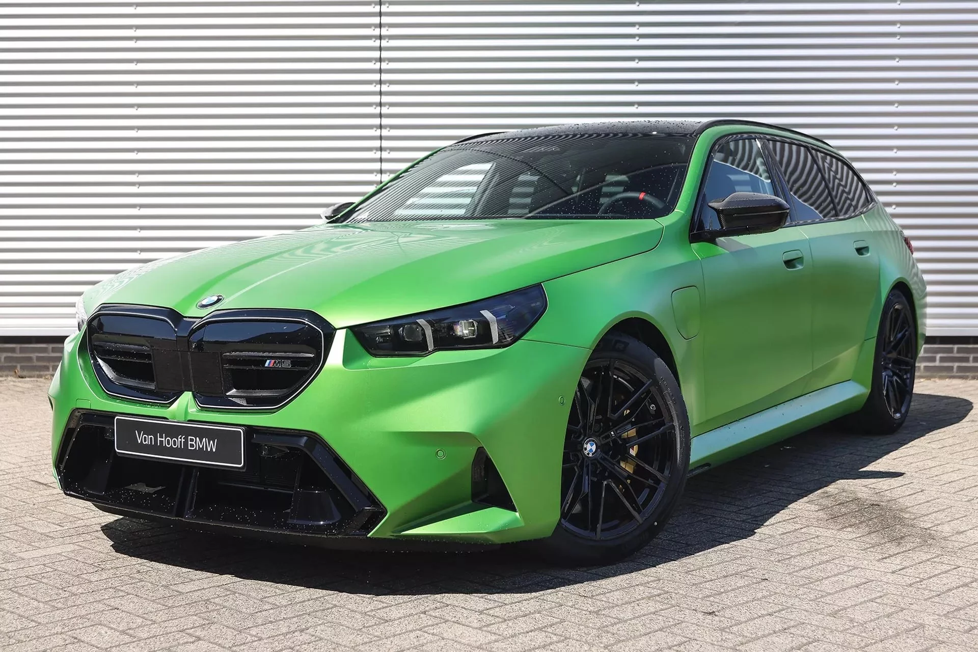 Frozen Tampa Bay Green BMW M5