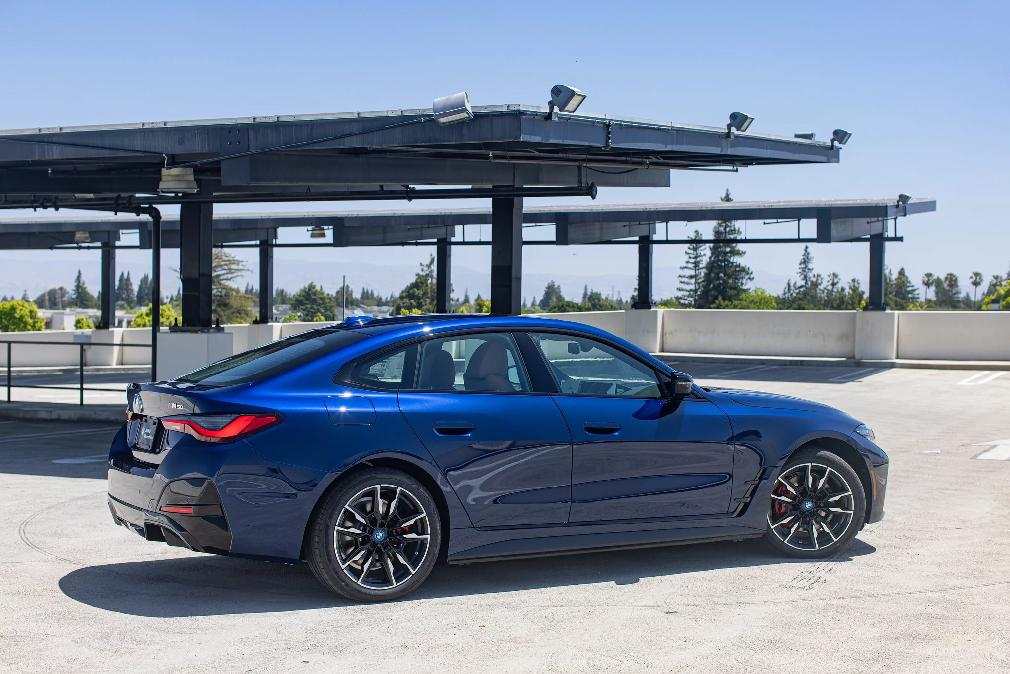 Mauritius Blue BMW i4