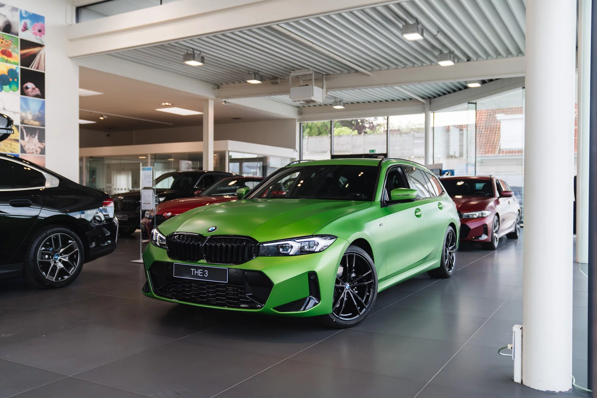 Frozen Tampa Bay Green BMW 3 Series