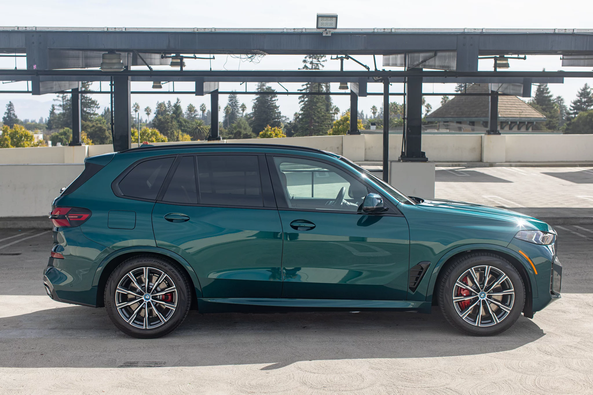 Boston Green BMW X5