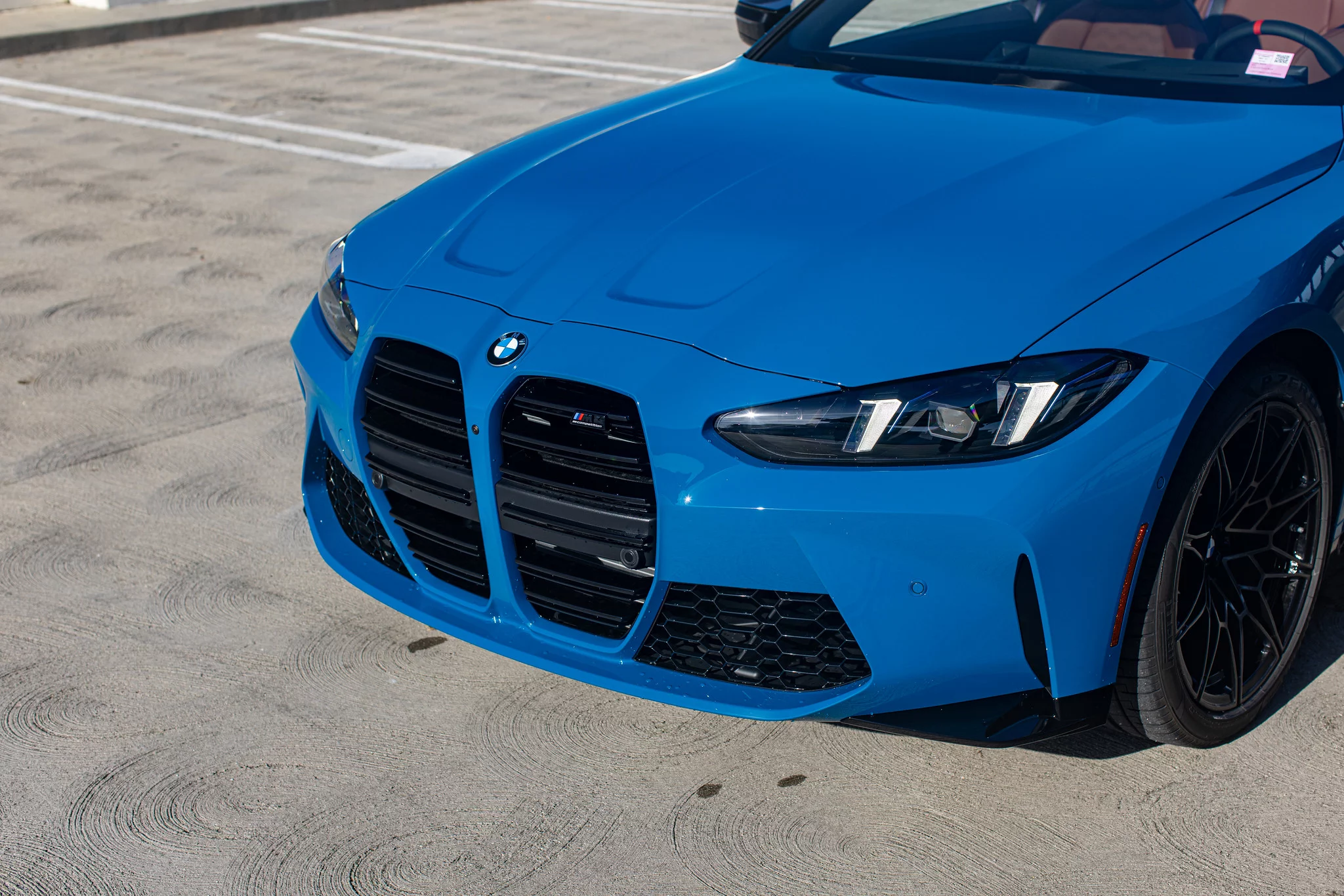 Laguna Seca Blue BMW M4