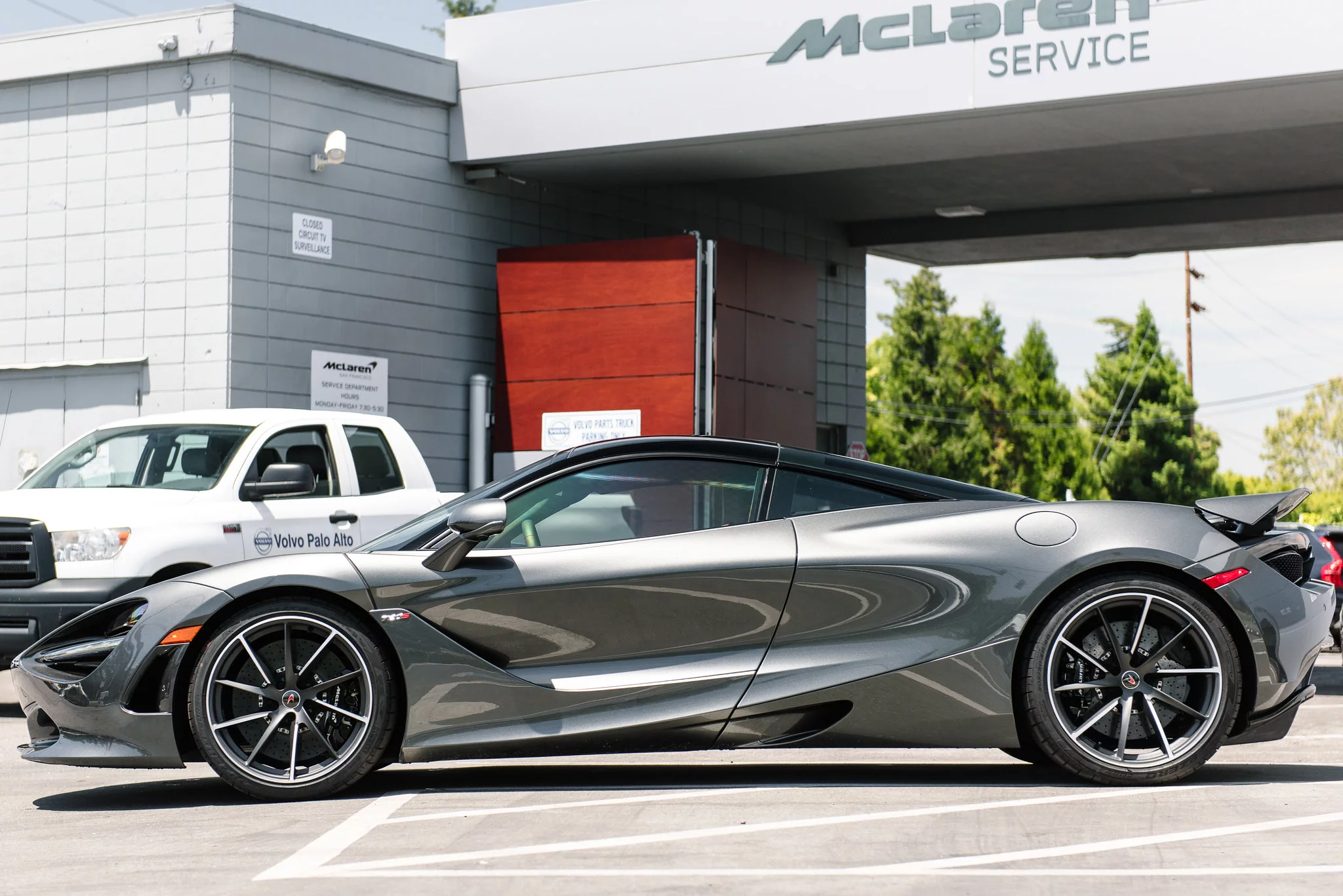 Storm Grey McLaren 720S