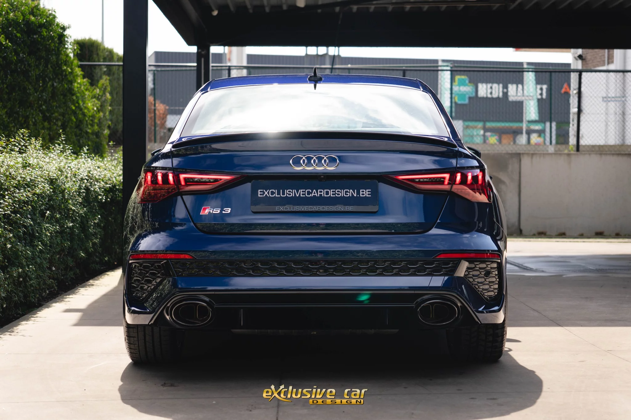 Firmament Blue Audi RS3