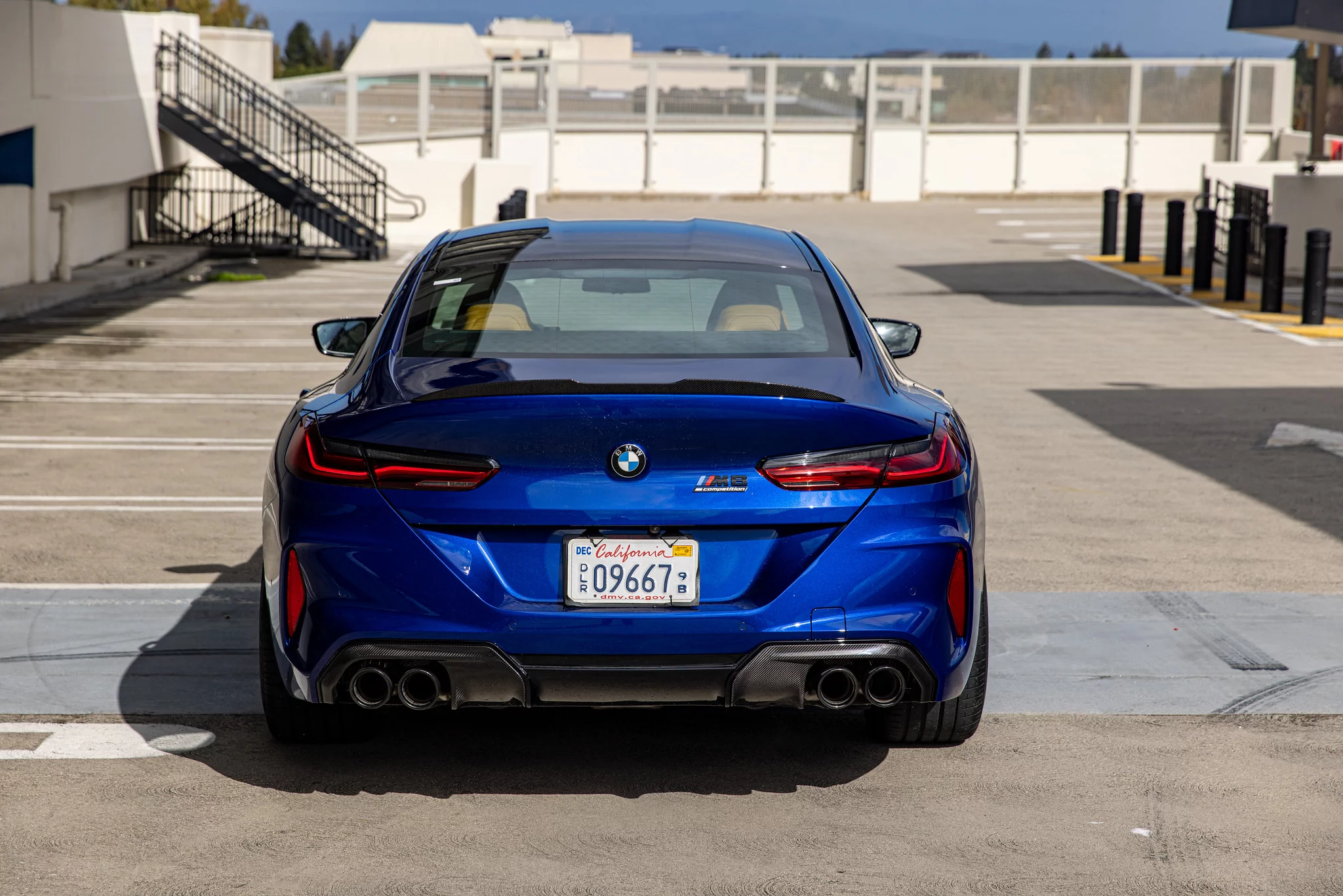 Marina Bay Blue BMW M8
