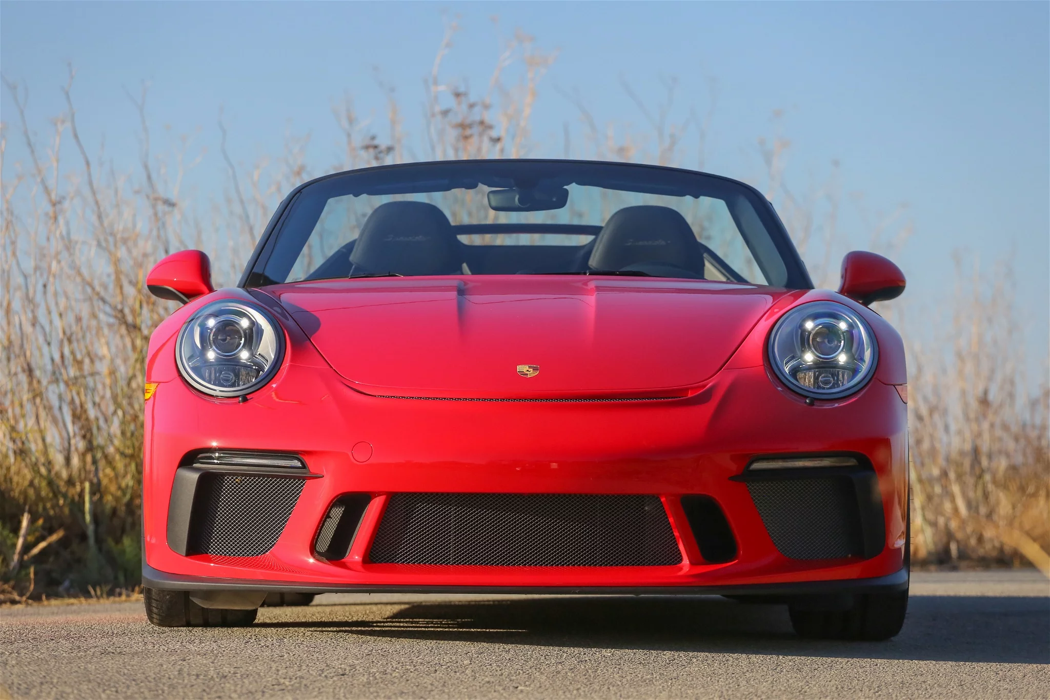 Guards Red Porsche 911 Speedster