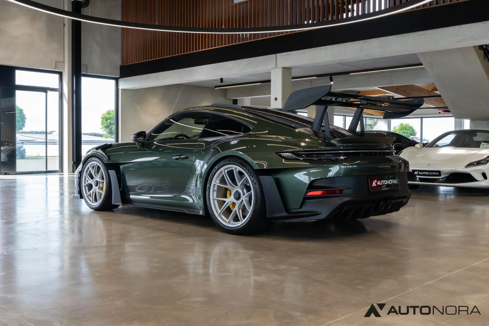 Oak Green Metallic Porsche 911 GT3 RS