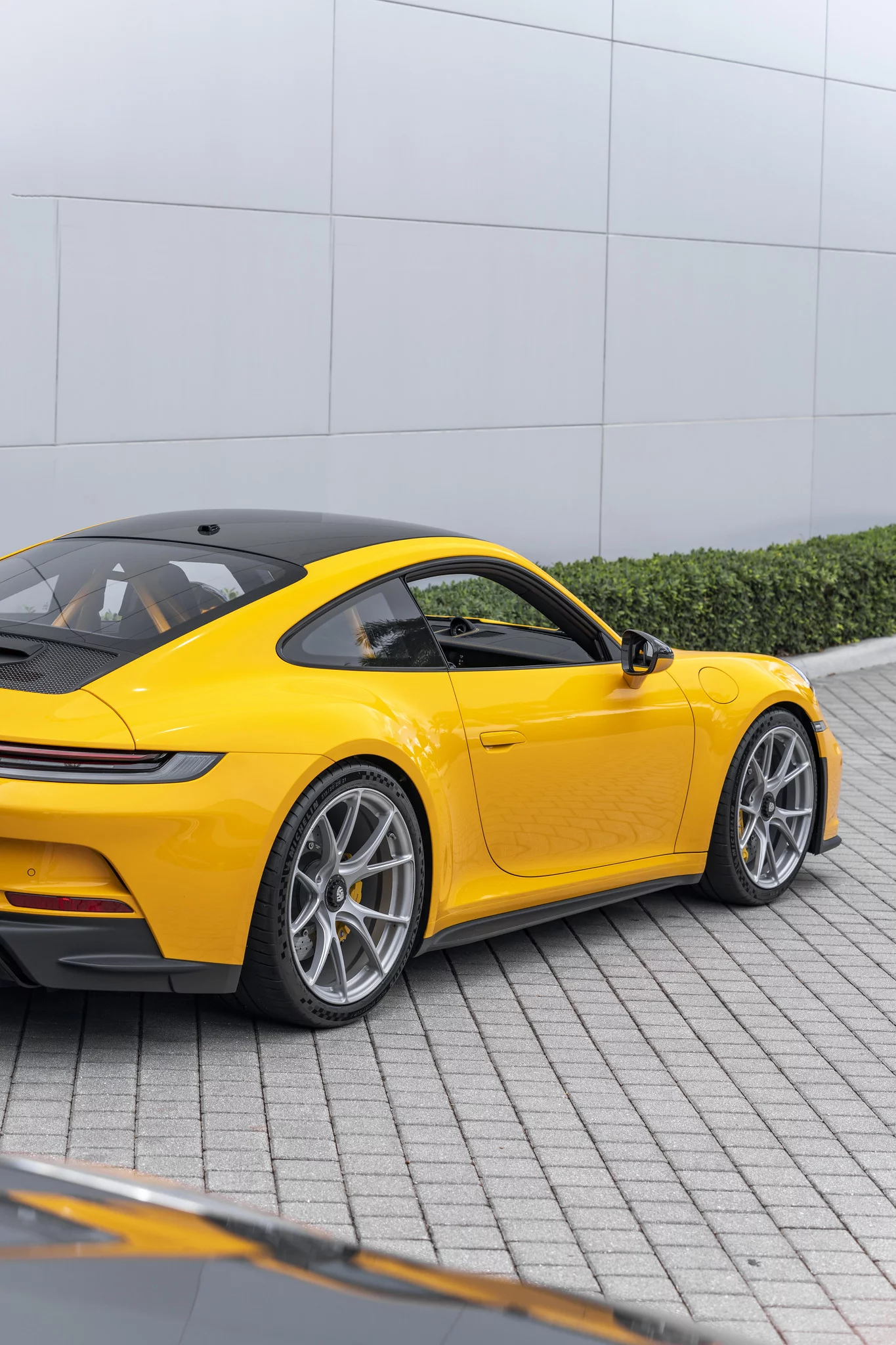 Signal Yellow Porsche 911 GT3