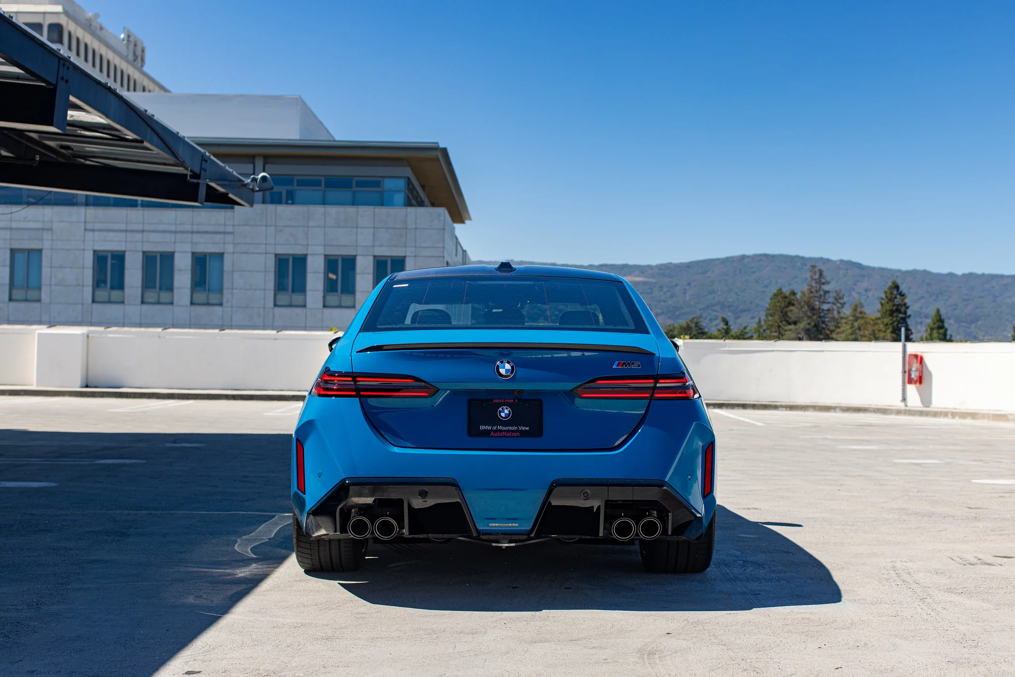 Laguna Seca Blue BMW M5