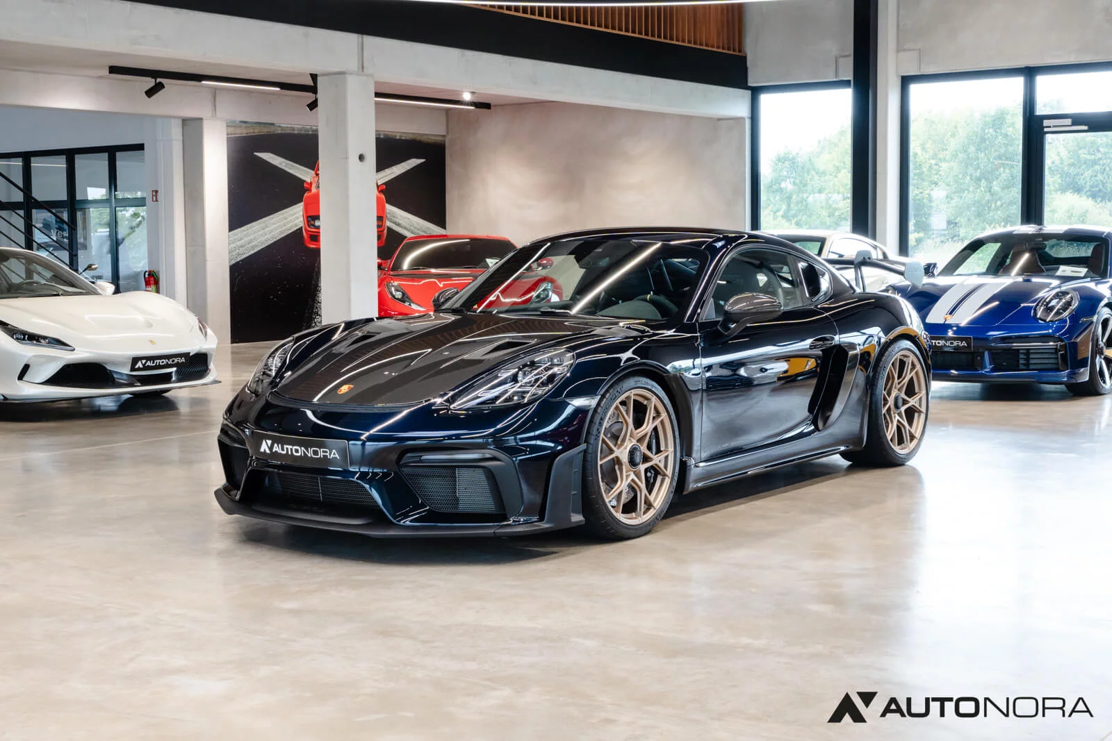 Moonlight Blue Metallic Porsche 718 Cayman GT4 RS