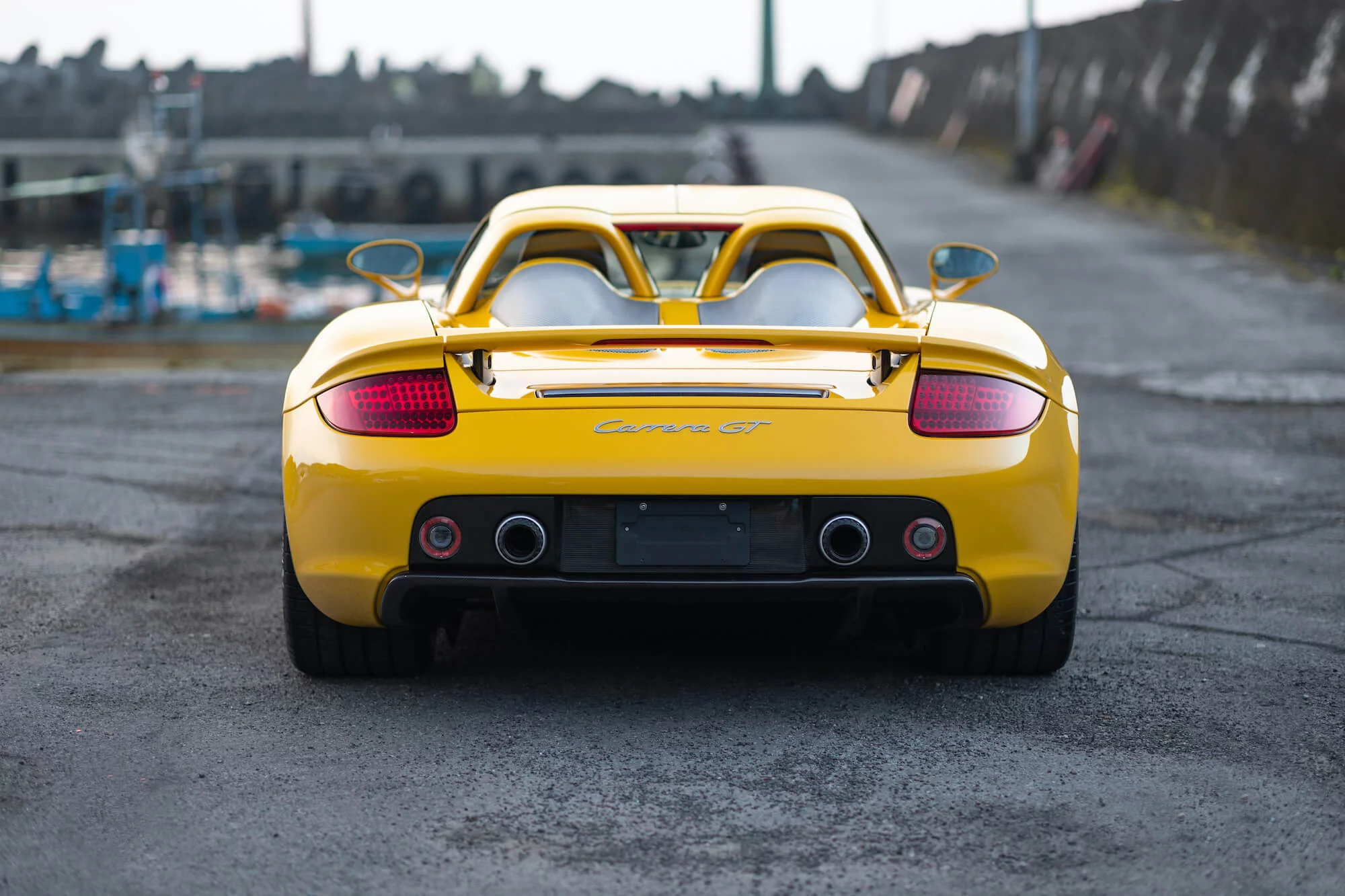 Fayence Yellow Porsche Carrera GT