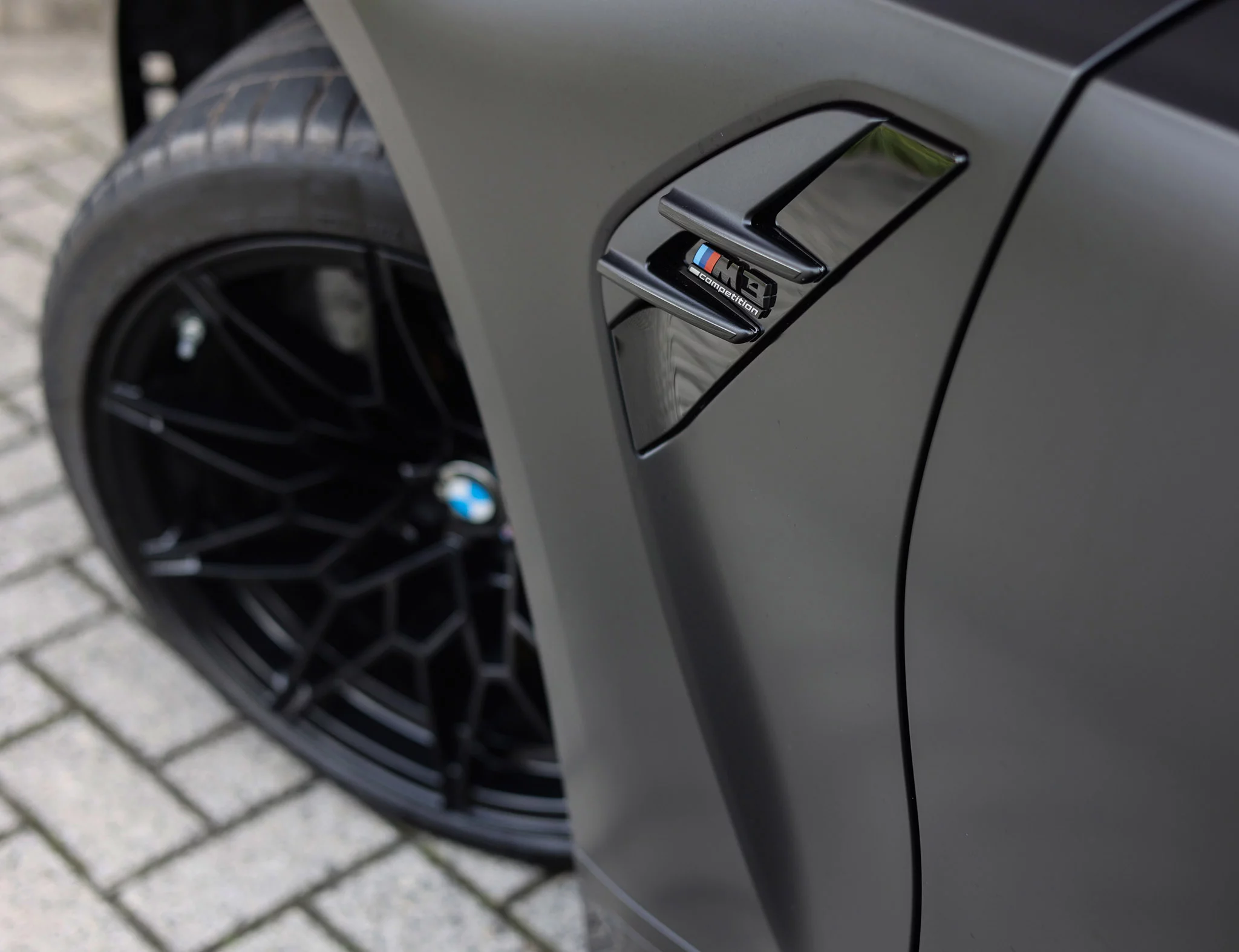 Frozen Black BMW M3