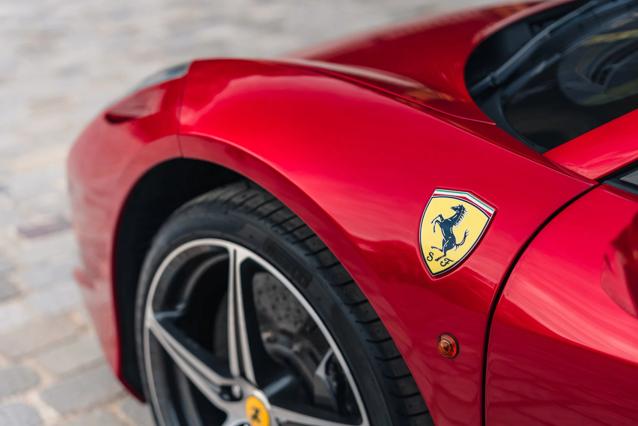 Rosso Fuoco Ferrari 458