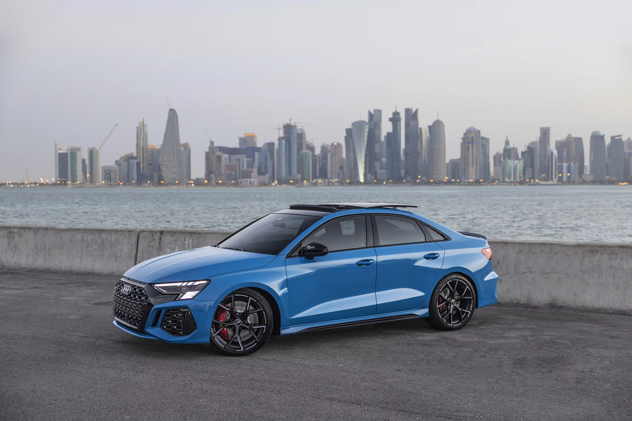 Turbo Blue Audi RS3
