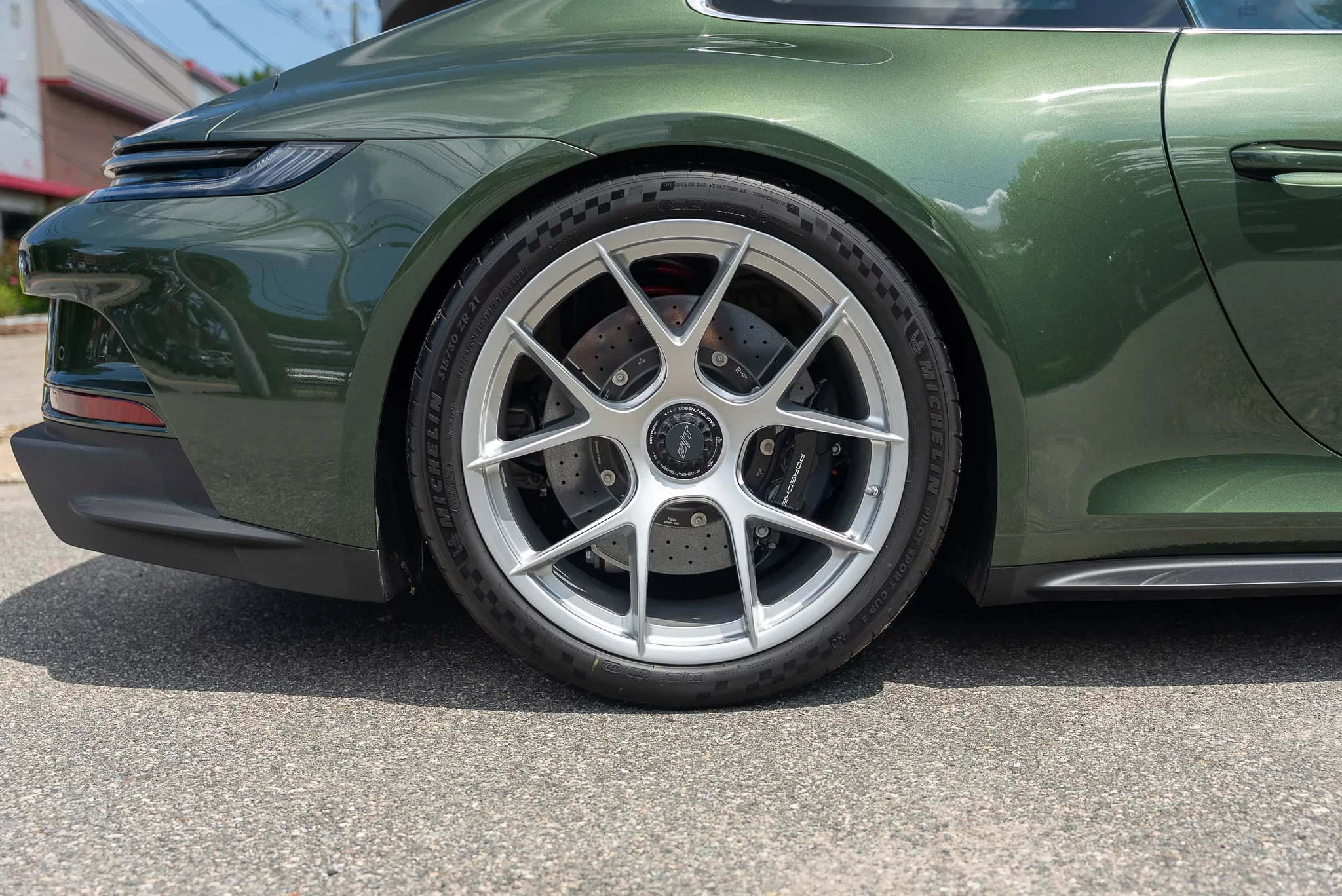Oak Green Metallic Porsche 911 S/T