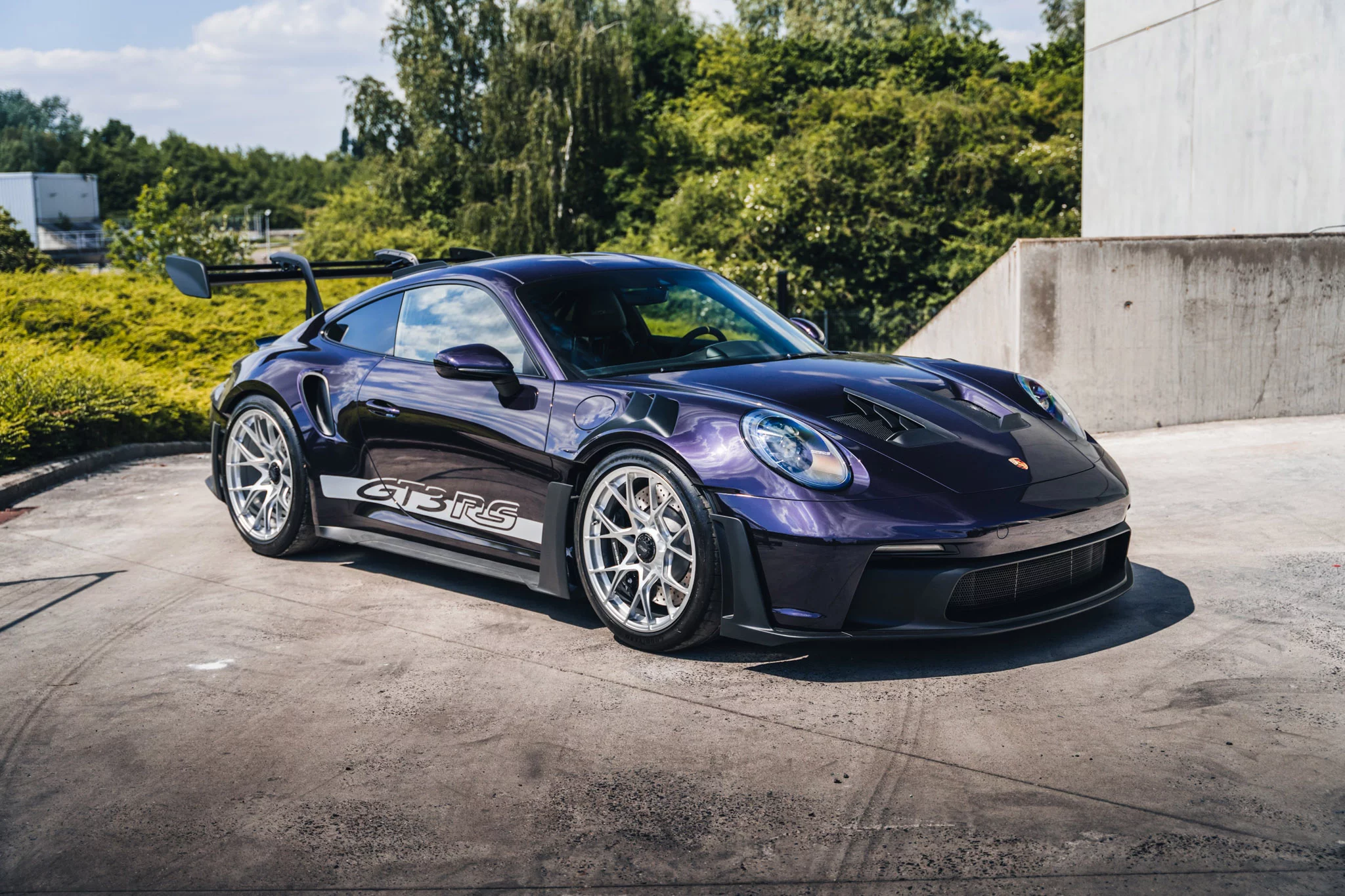 Viola Metallic Porsche 911 GT3 RS