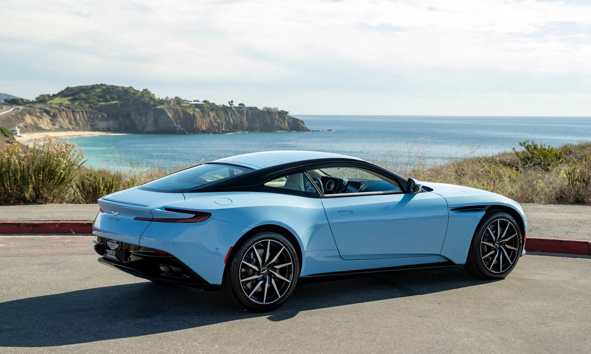 Frosted Glass Blue Aston Martin DB11
