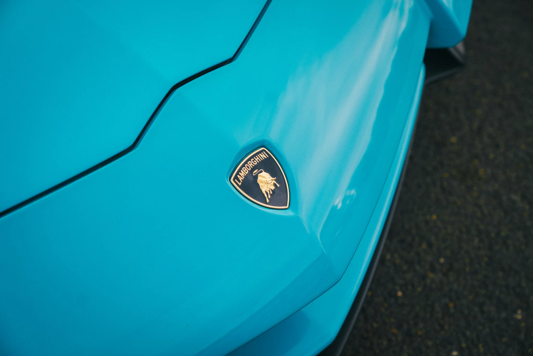 Blu Glauco Lamborghini Aventador