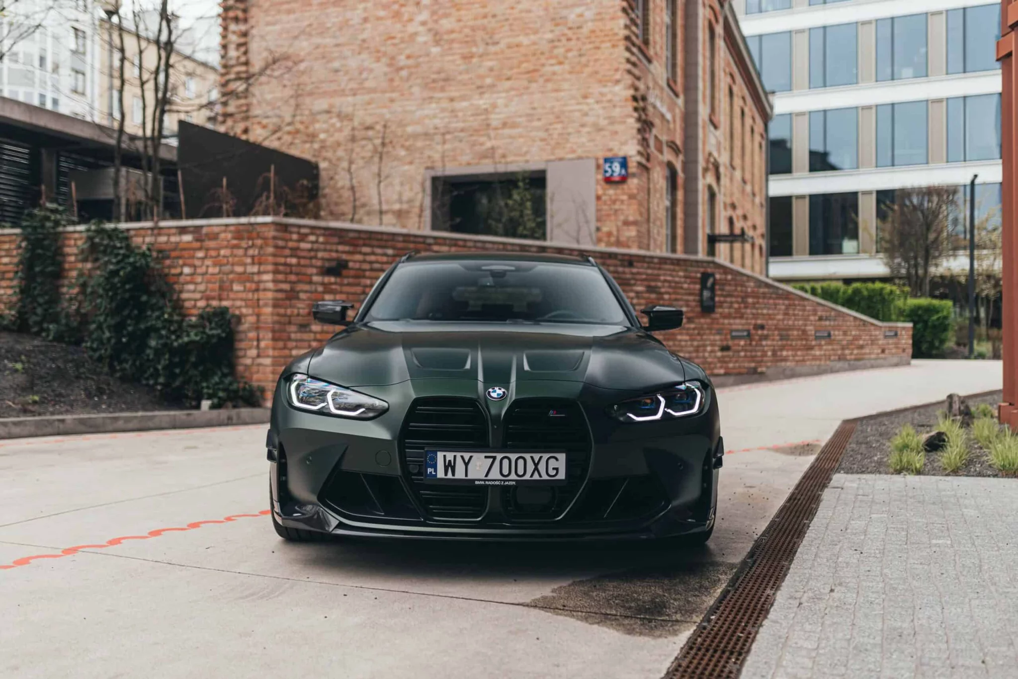Frozen Deep Green BMW M3