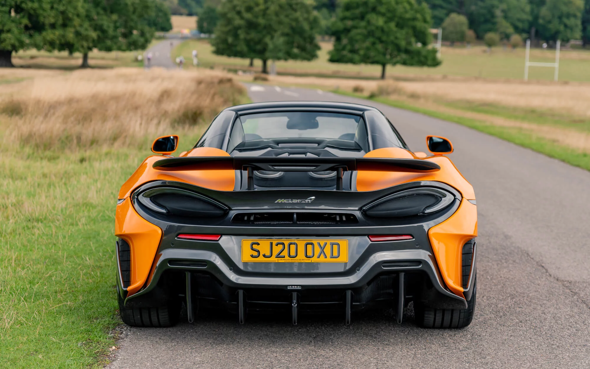McLaren Orange McLaren 600LT