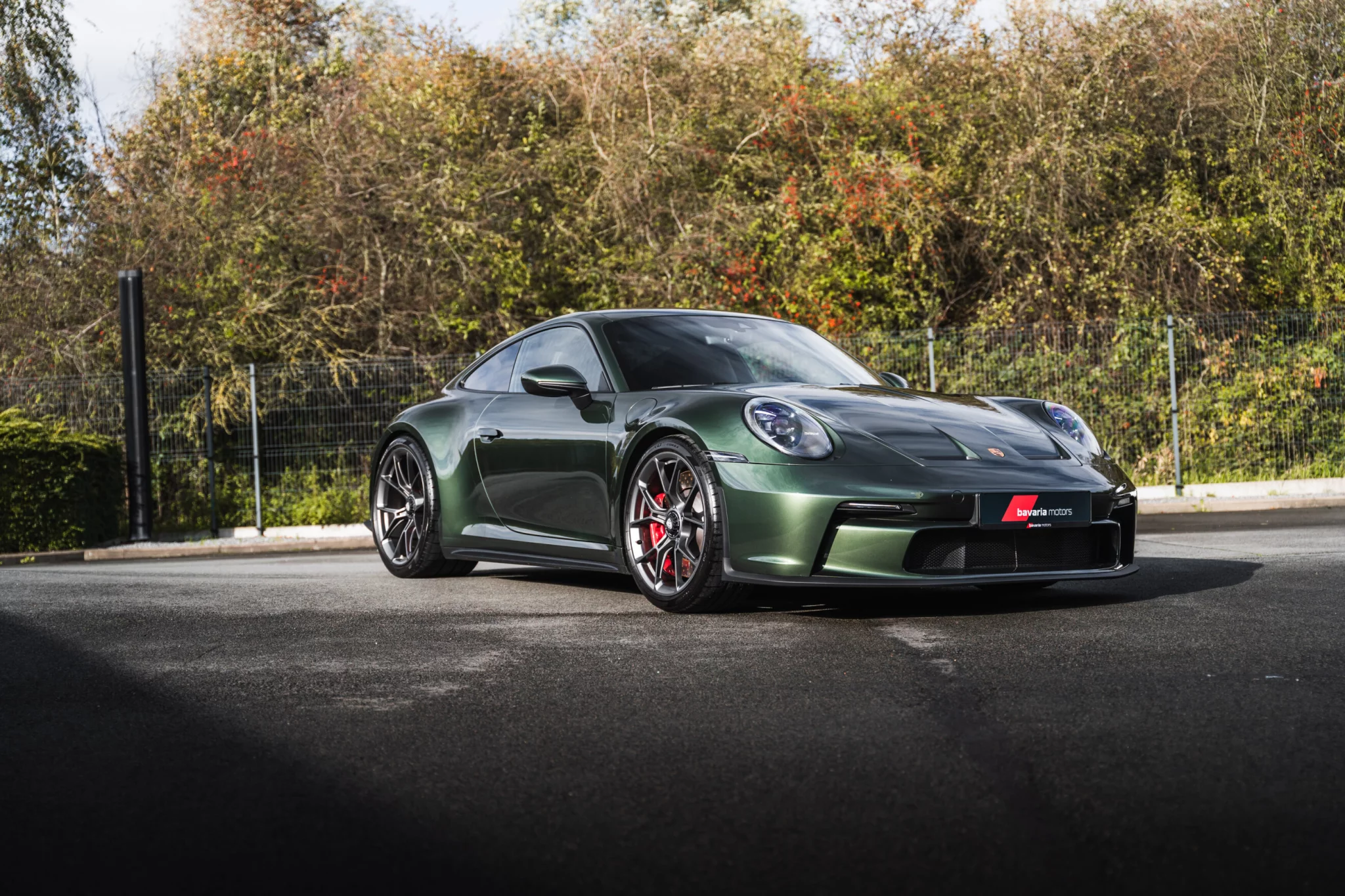 Oak Green Metallic Porsche 911 GT3
