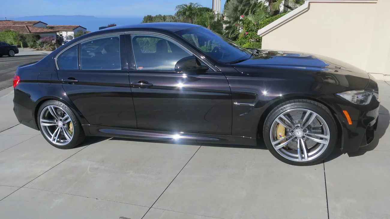 Ruby Black BMW M3
