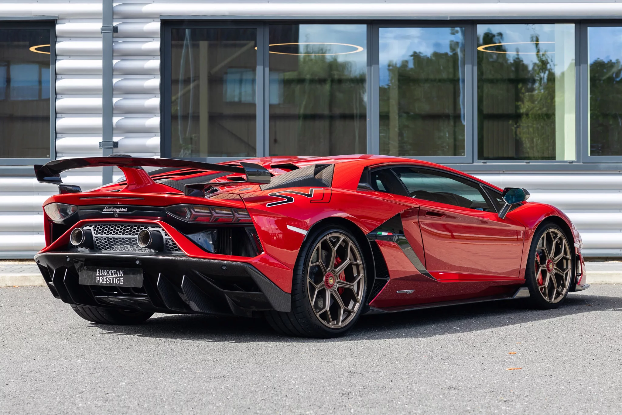 Rosso Bia Lamborghini Aventador