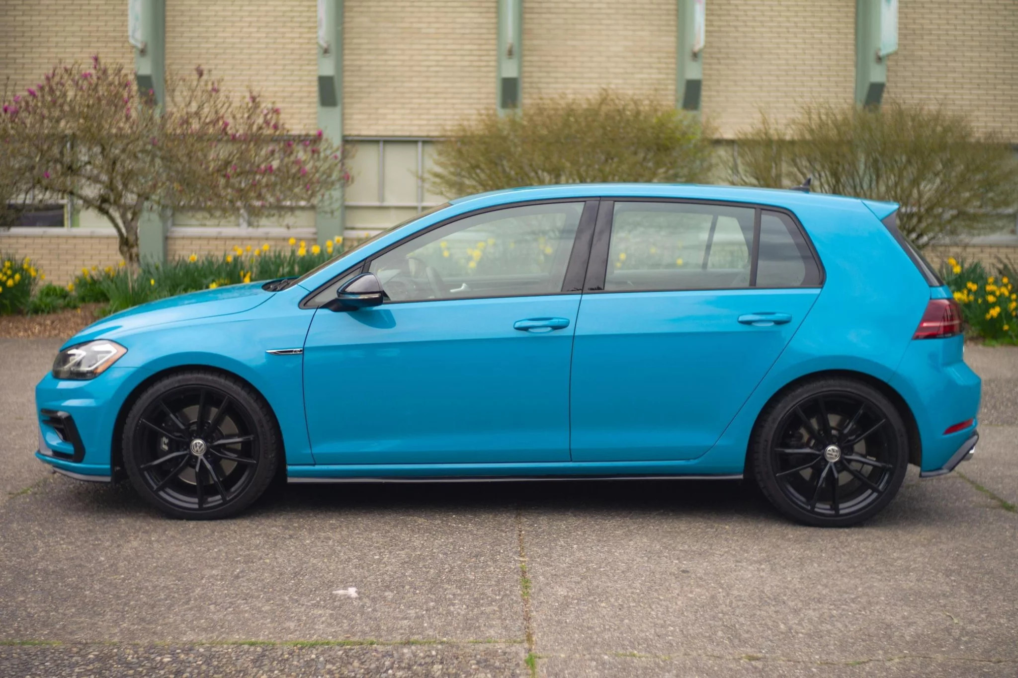 91 Blue Volkswagen Golf
