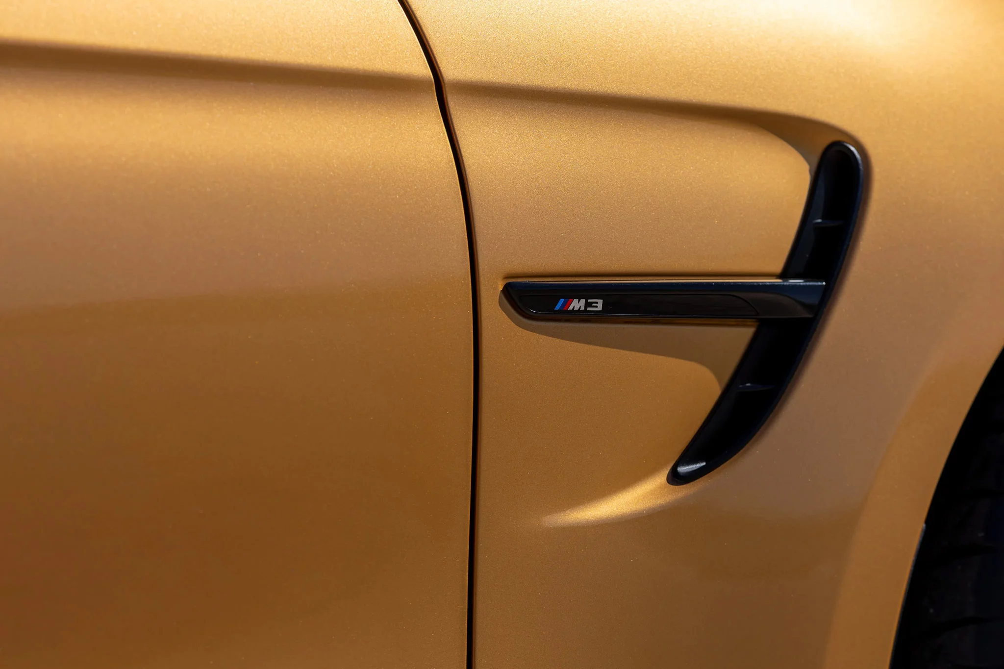 Sunburst Gold BMW M3