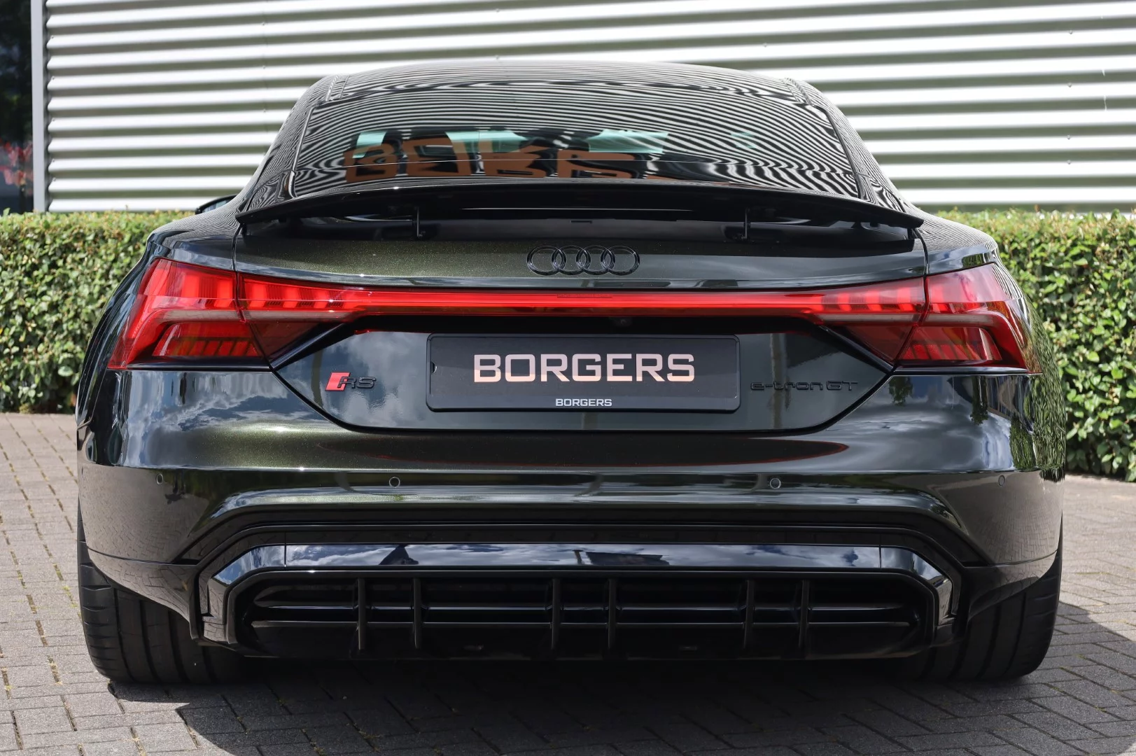 Dark Olive Metallic Audi RS e-tron GT