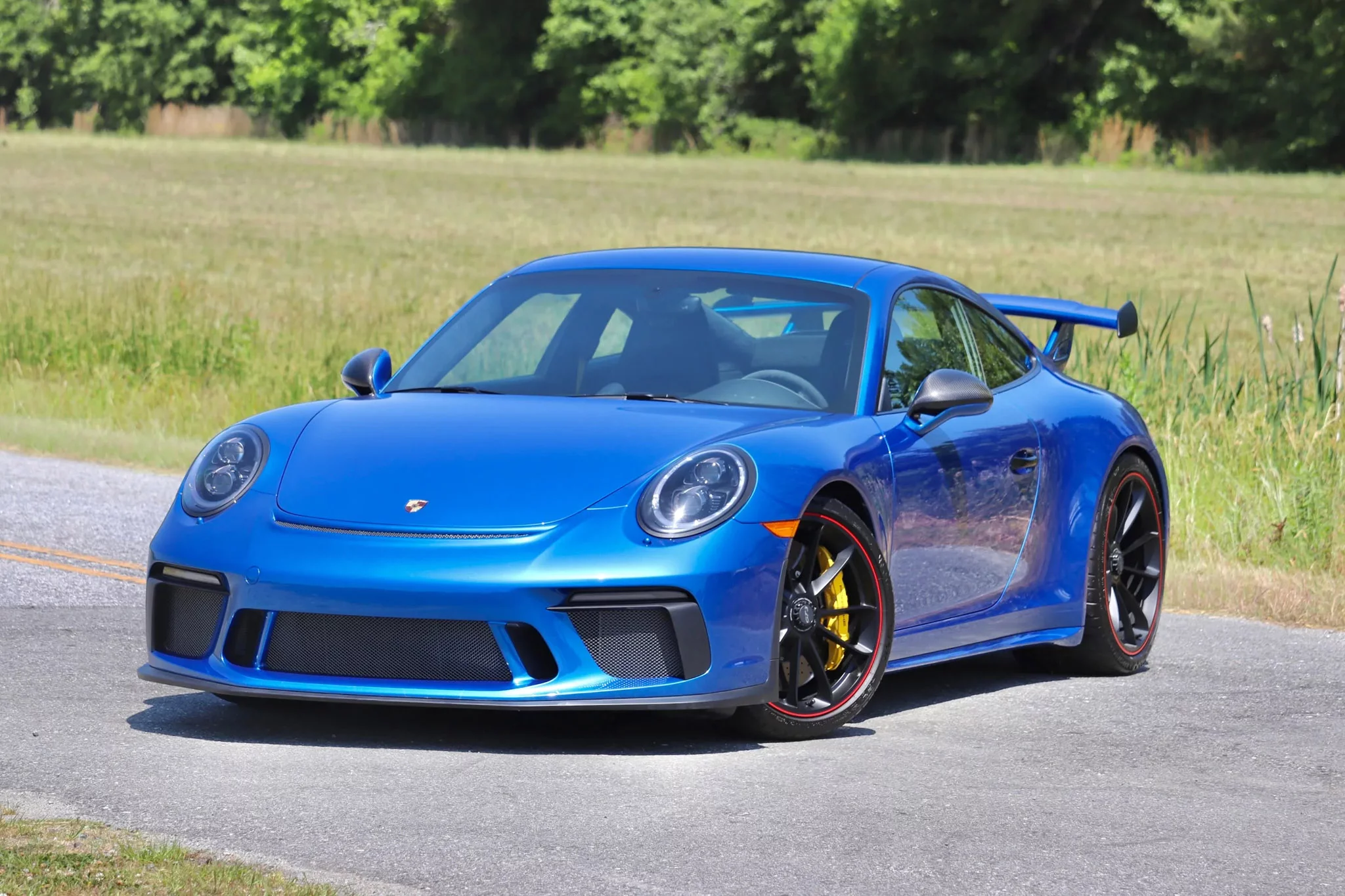 Sapphire Blue Metallic Porsche 911 GT3