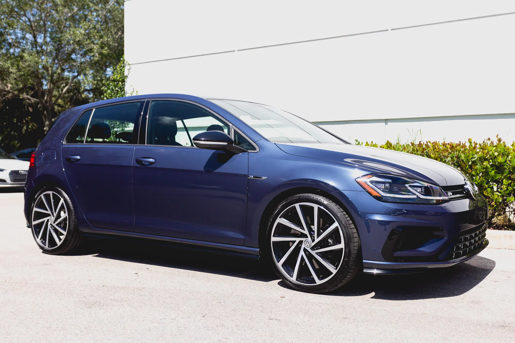 Prussian Blue Volkswagen Golf