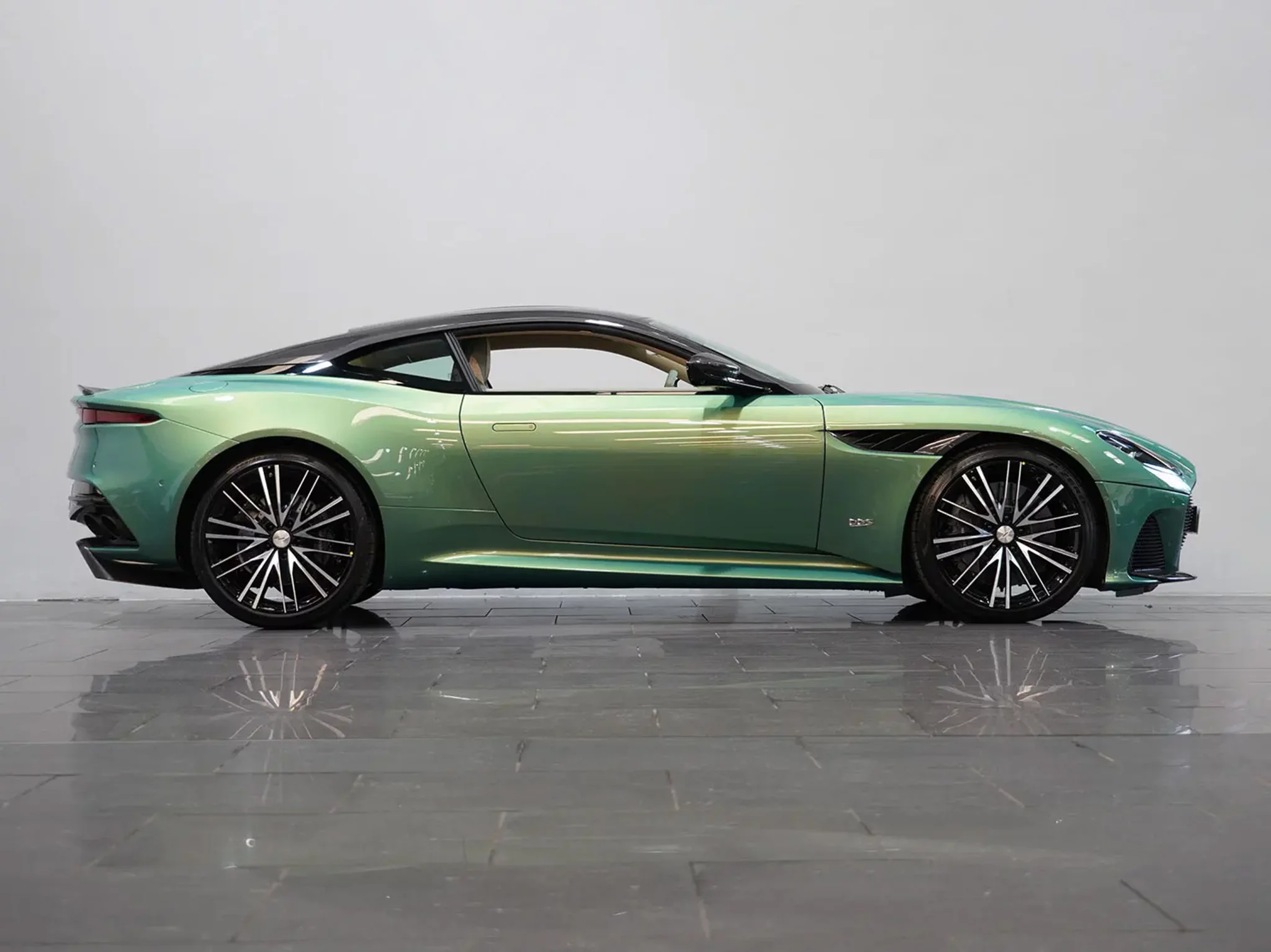Iridescent Emerald Aston Martin DBS