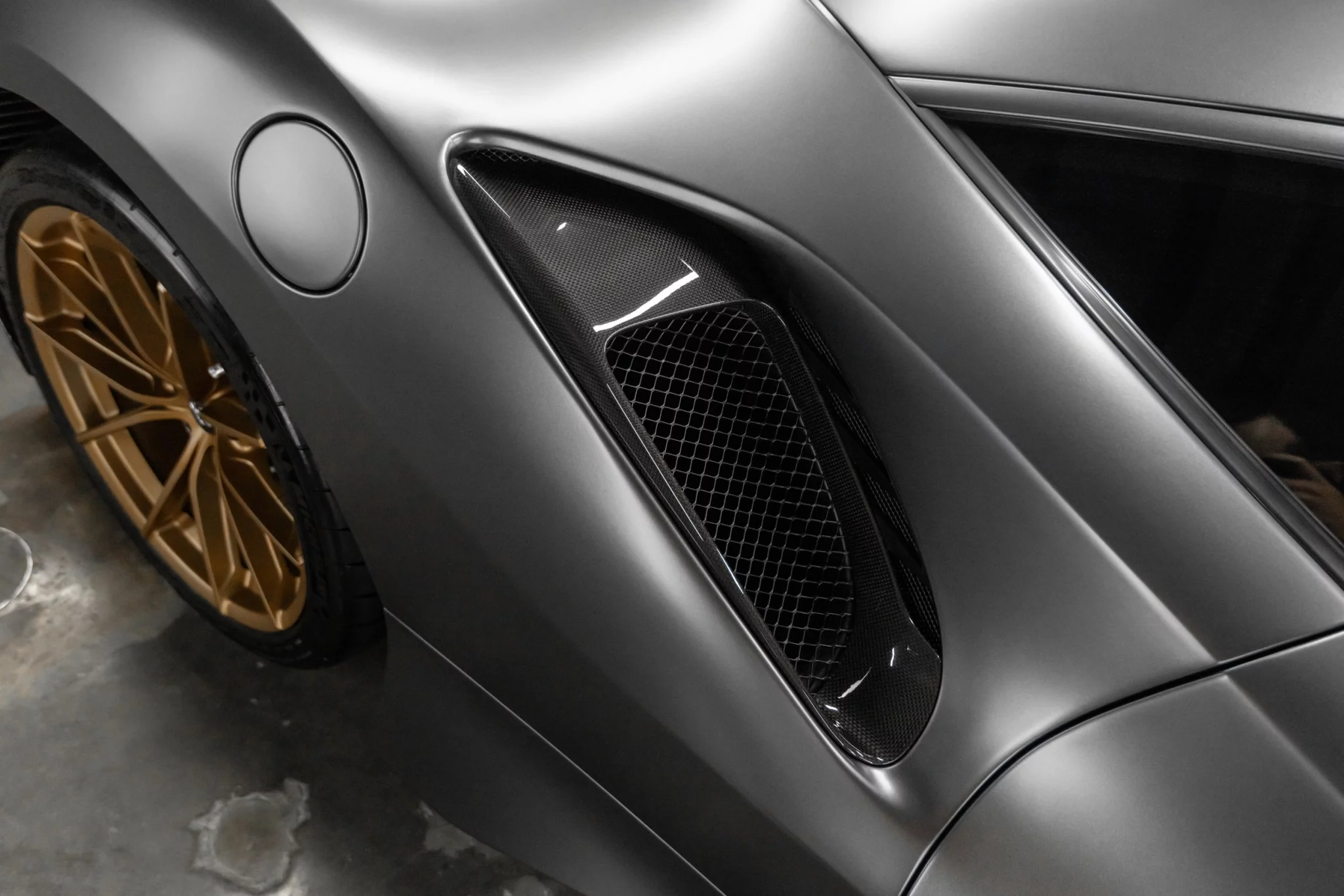 Grigio Silverstone Opaco Ferrari 488