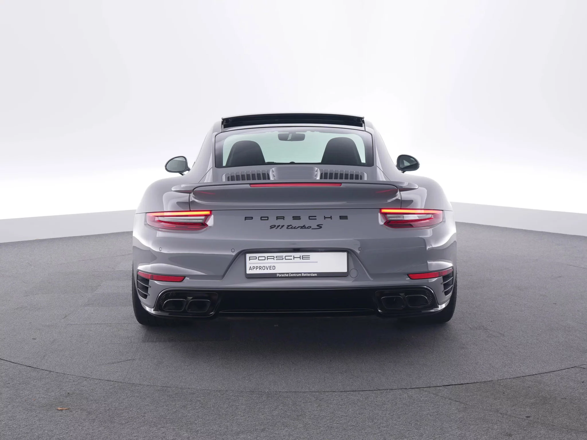 Nardo Grey Porsche 911 Turbo